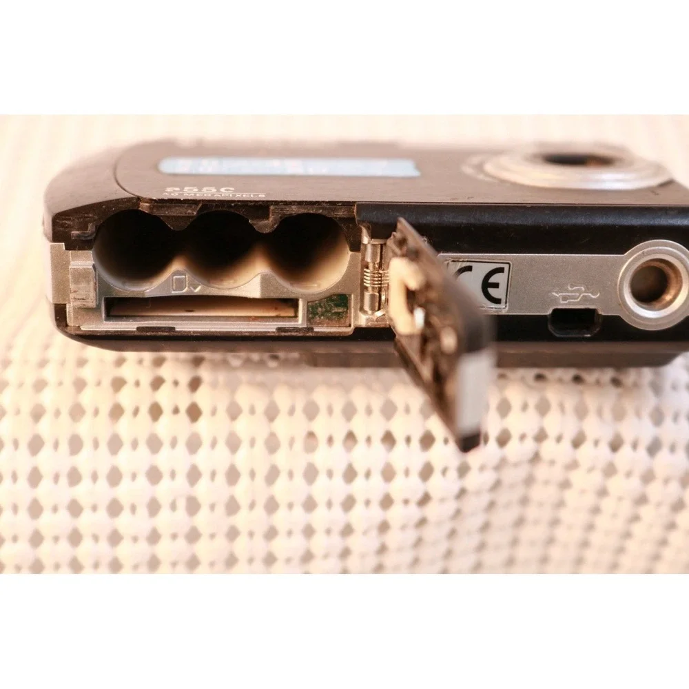 Polaroid a55C Digital Camera 5MP 4X Zoom Black For Parts Repair As Is